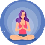 meditation sketch - music, relax android application logo